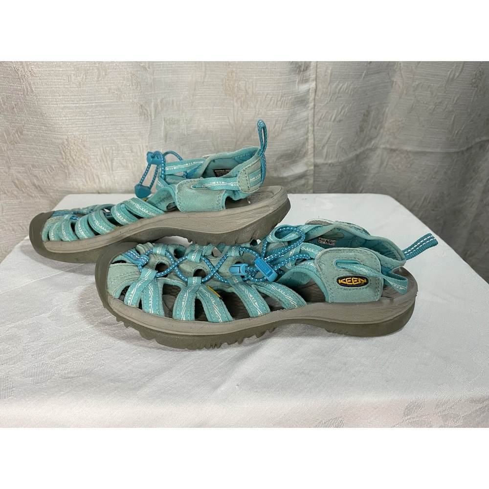 Keen Women's Whisper Athletic Water Hiking Sandals Blue Aqua Sport Shoes